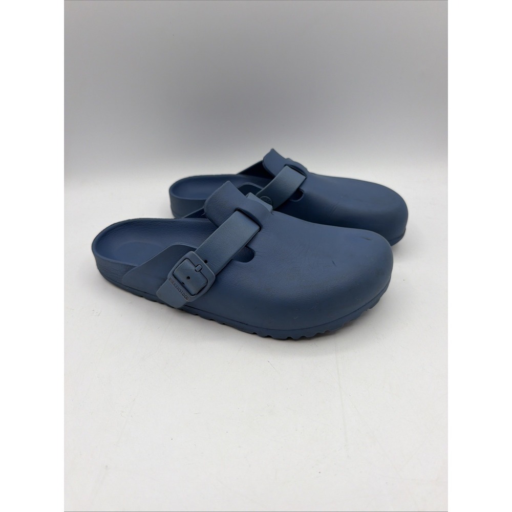 Birkenstock Clog Shoes Womens Size 6 Blue EVA Slip On Comfort Casual Sandals